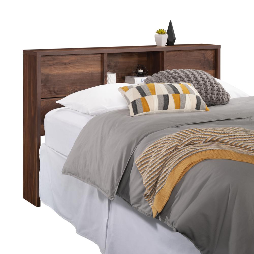 Harvey Park Headboard, Grand Walnut finish