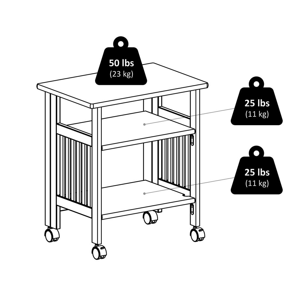 Printer / Media Stand, Foldable