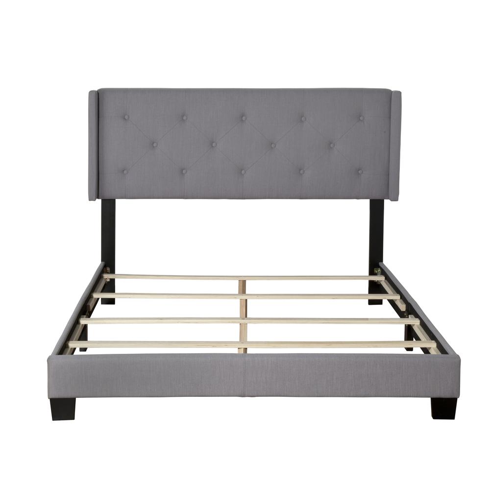 Lyla Upholstered King Bed In A Box