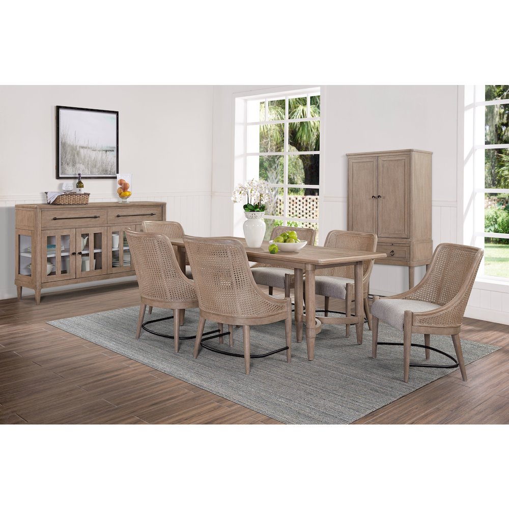 Wilmington Hi-Lo Triad Table 36" H