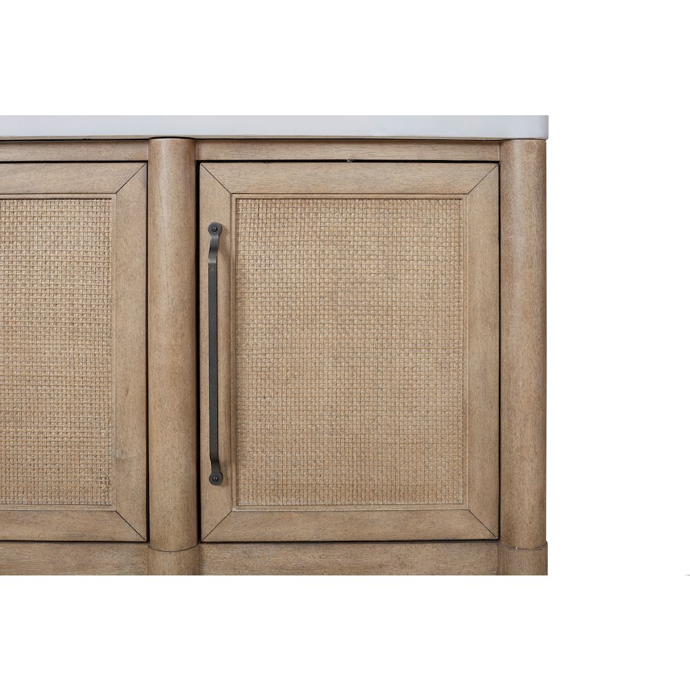 Wilmington Cane Door-Cement Top Server