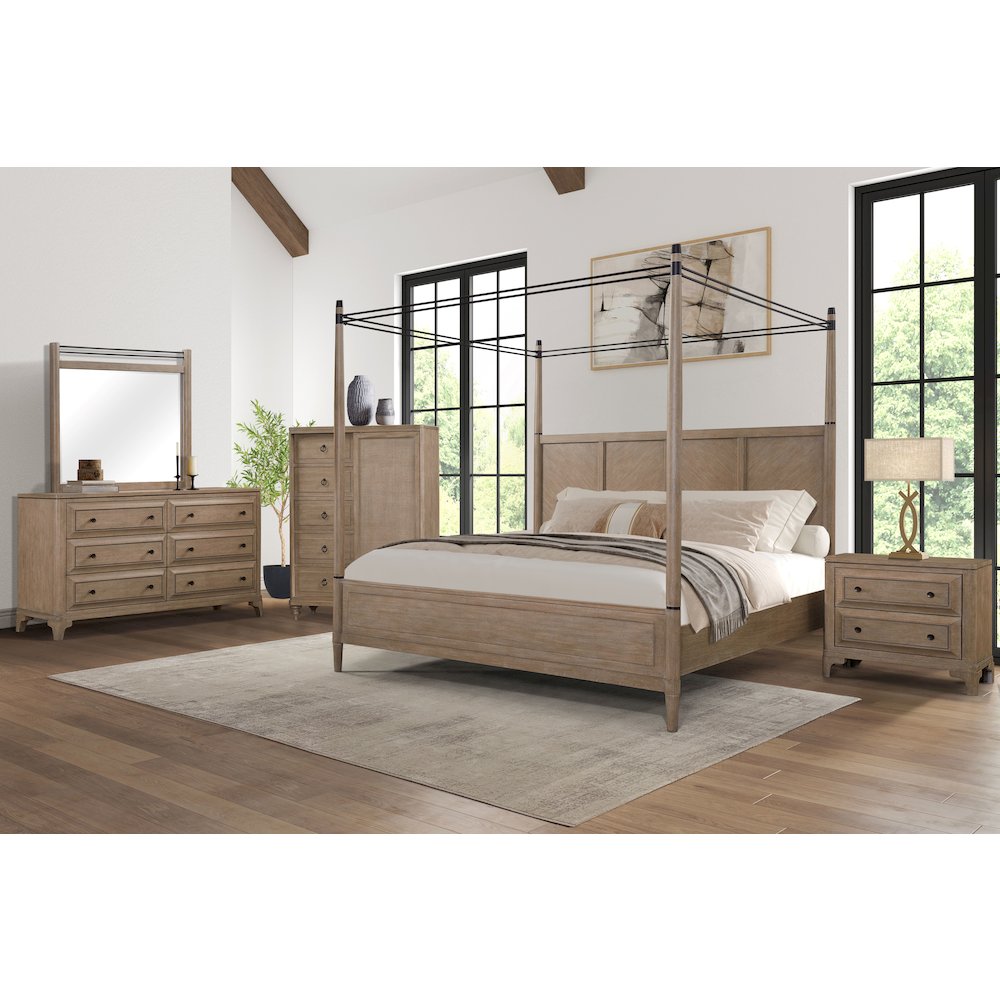 Wilmington 2 Drawer Nightstand