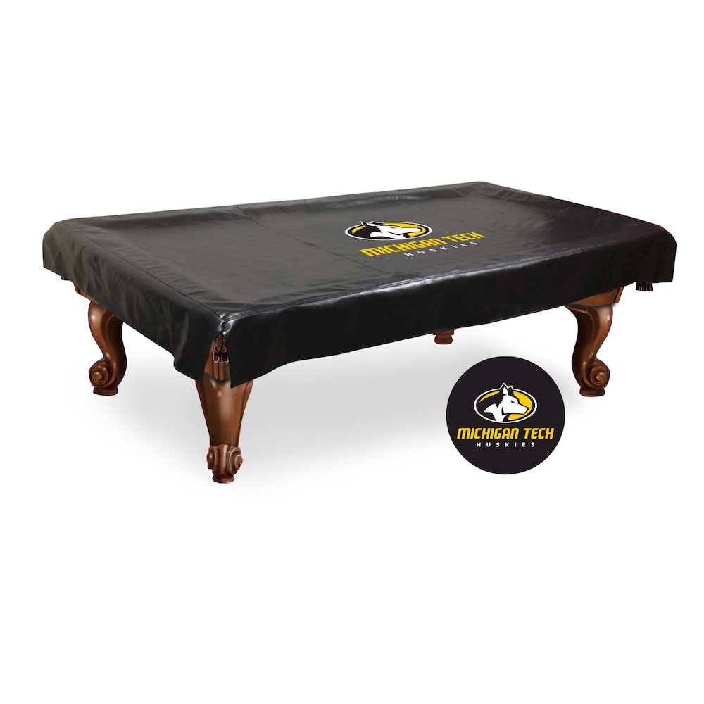 Michigan Tech Billiard Table Cover