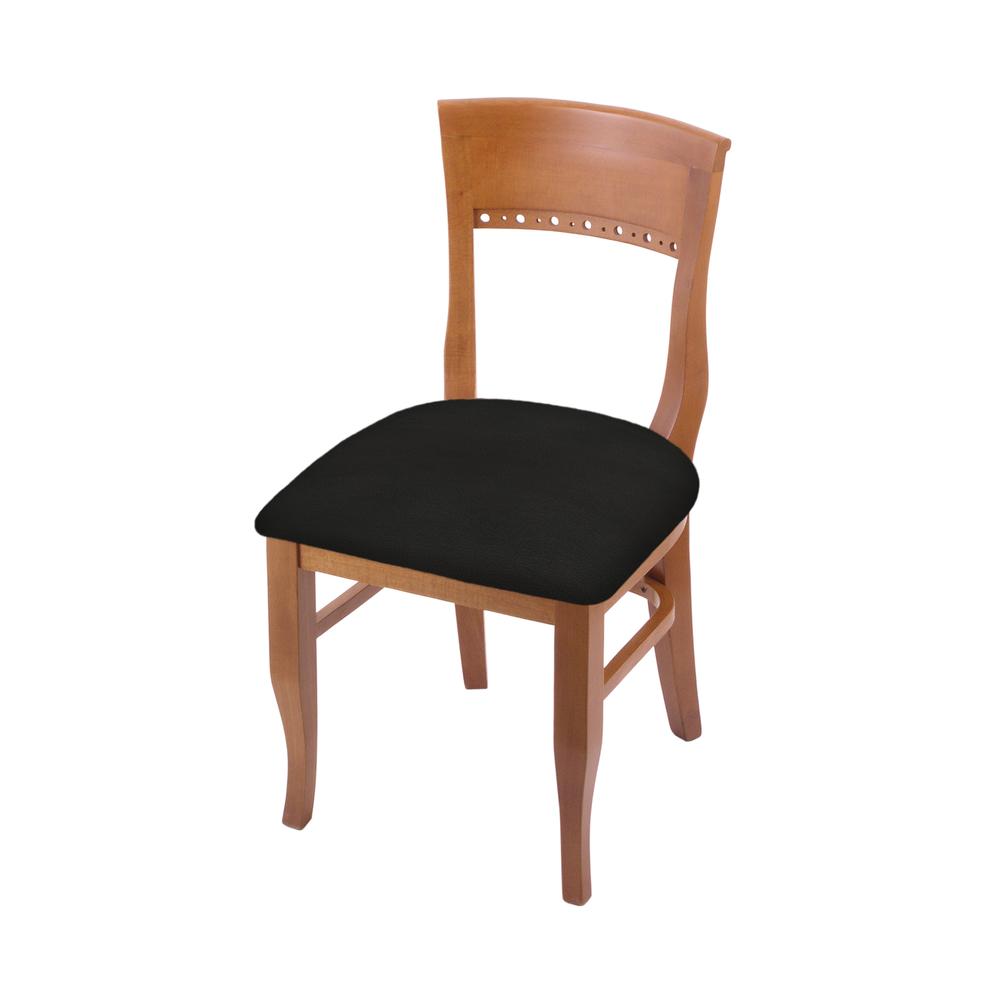 3160 18" Chair with Medium Finish and Canter Espresso Seat