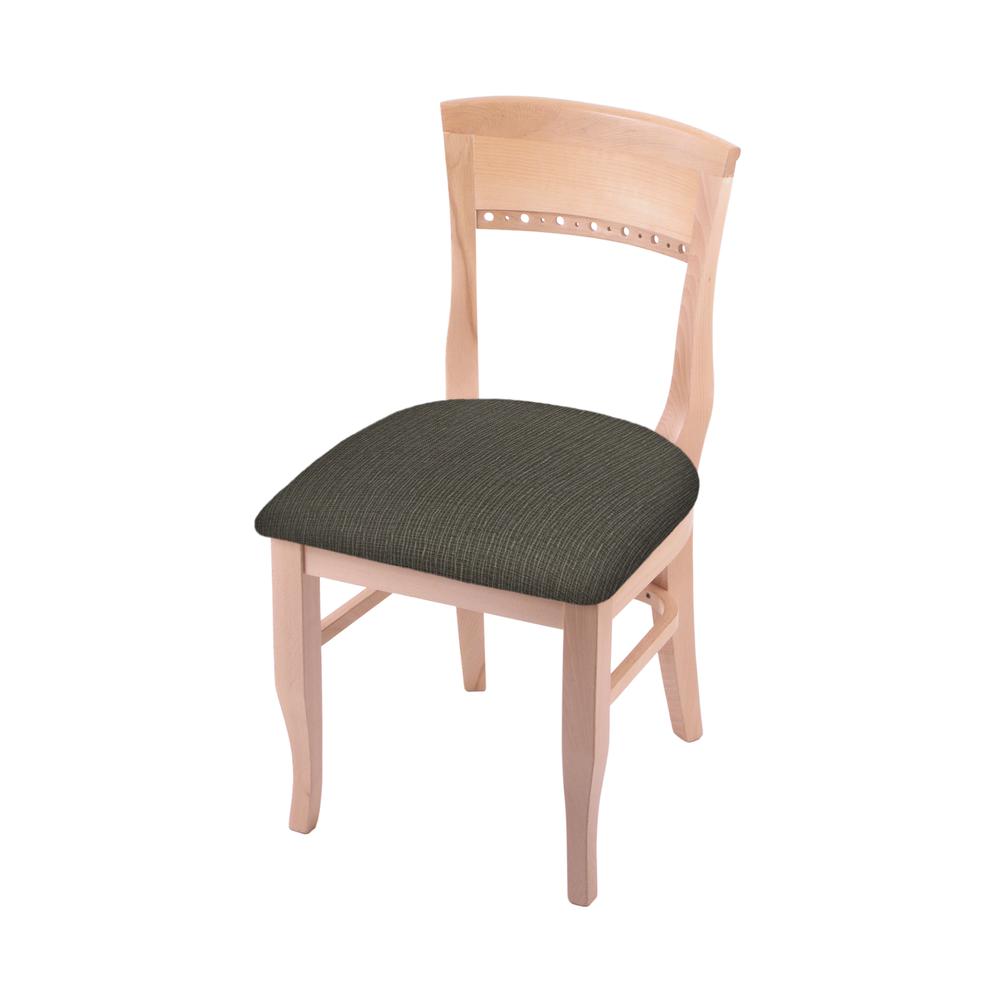 3160 18" Chair with Natural Finish and Graph Chalice Seat