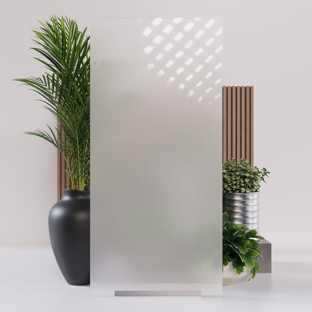 Glass Room Divider Panel and Partition Wall