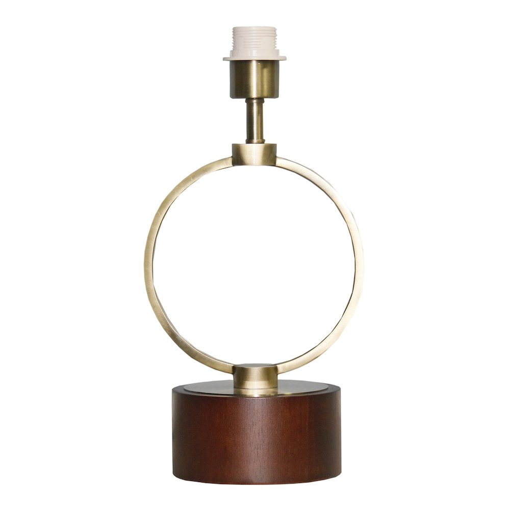 Grid Metal Circular Table Lamp