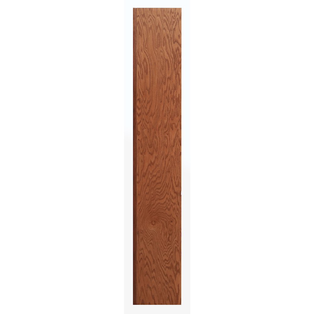 Concepts in Wood Single Wide Bookcase, 5 Shelves, Dry Oak Finish