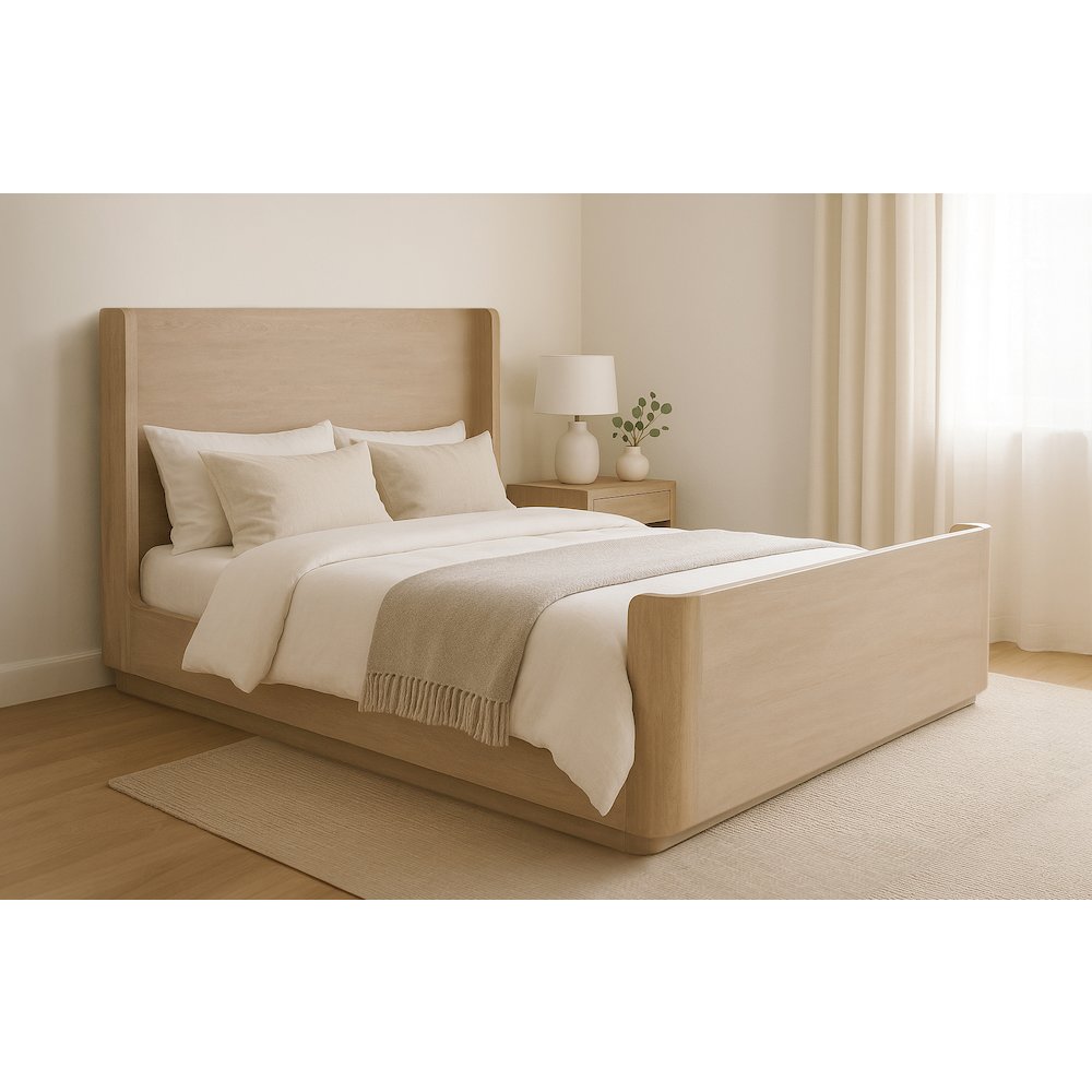 Argyle California King Bed in Light Ash Ivory Reclaimed Wood