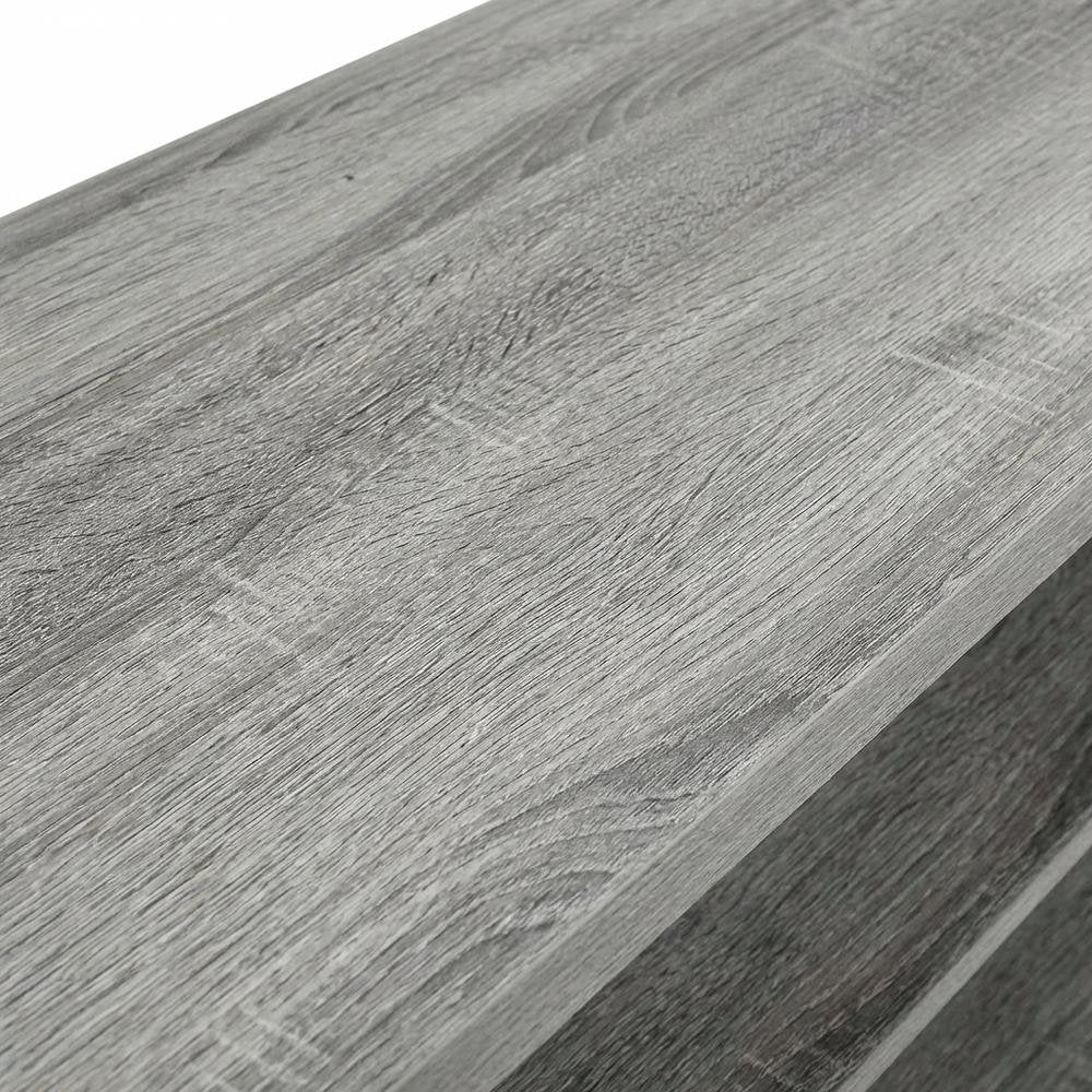 Engineered Wood TV stand, up to 50-inch screens, modern French oak grey