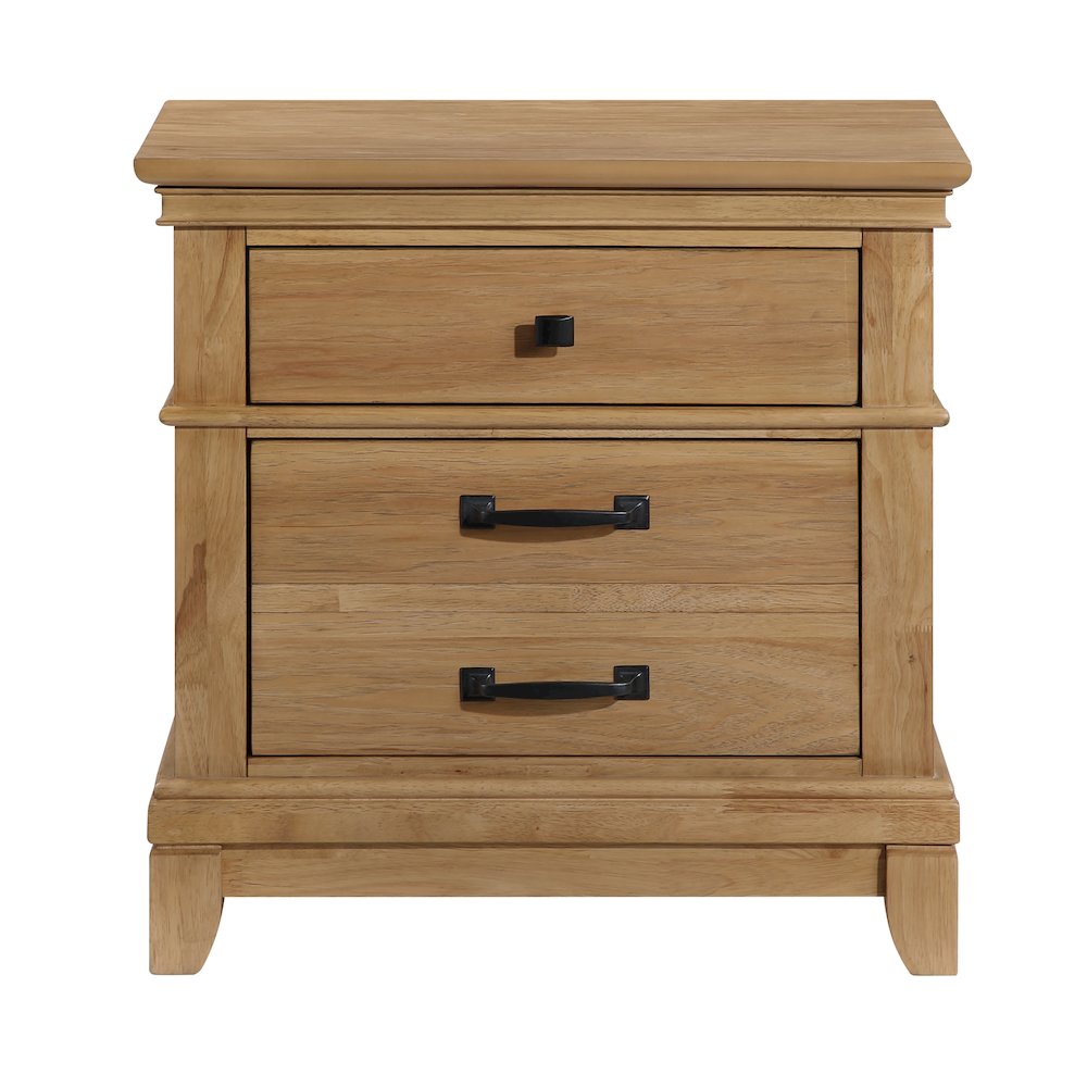 Sunstone 5-Pc Wood King Bedroom Set with Chest in Honey