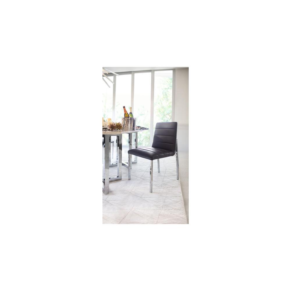 Amalfi Metal Back Chair in Cobalt, set of 2