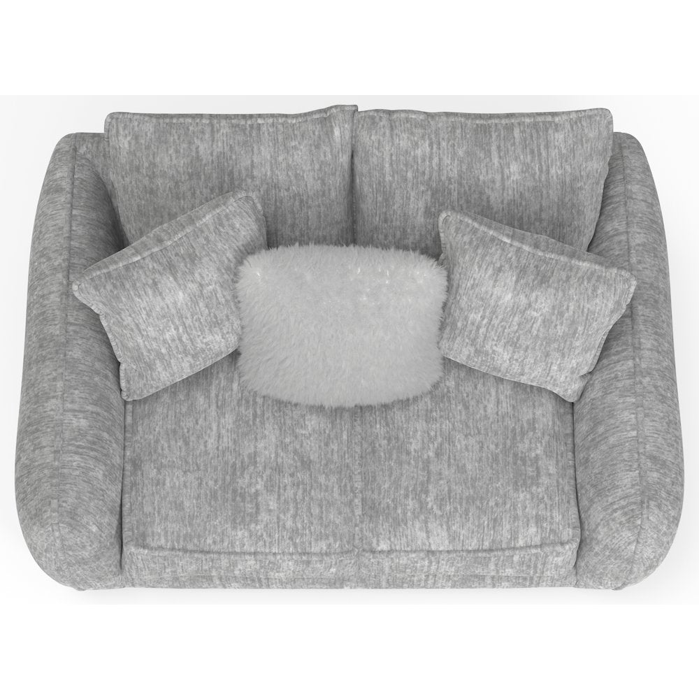 Bankside Loveseat in Grey Color