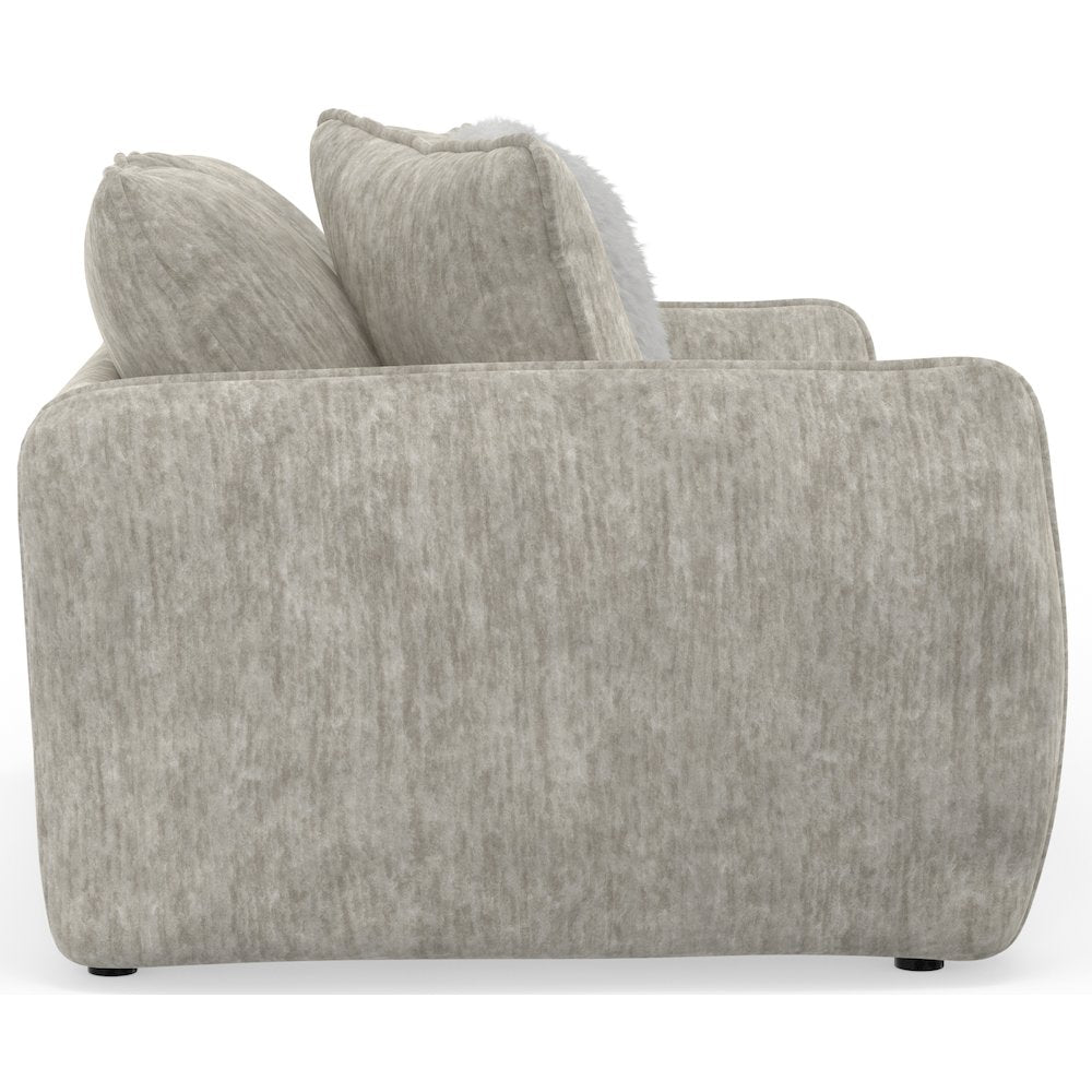 Bankside Loveseat in Brown Color