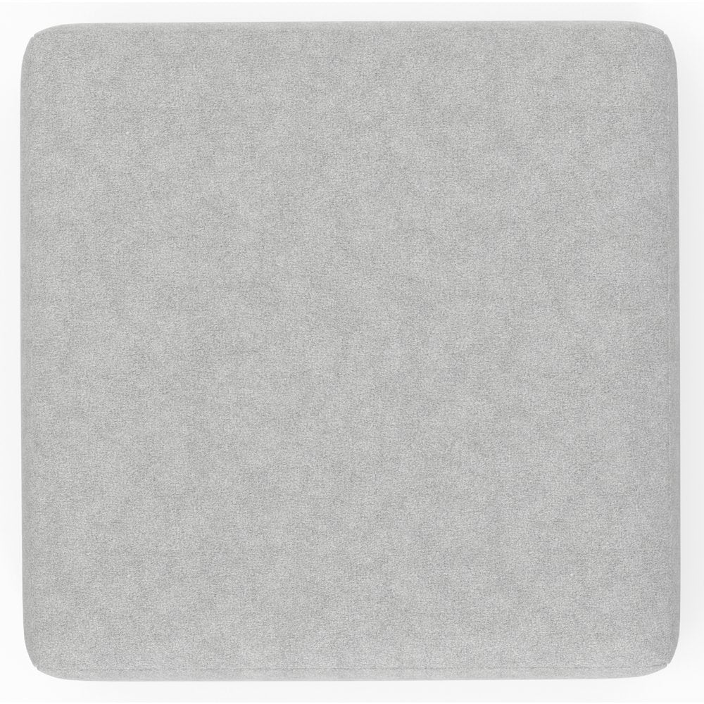 Eagan 41" Cocktail Ottoman in Grey Color
