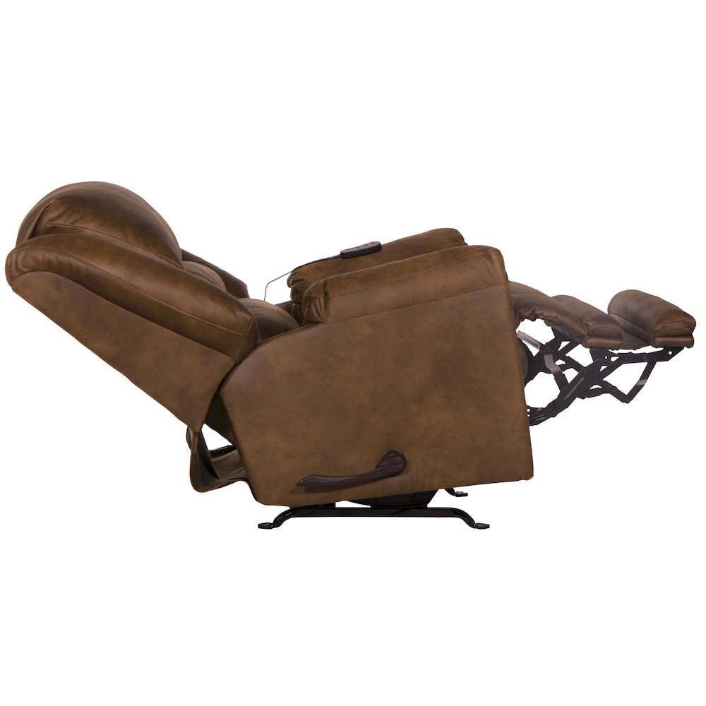 Hayden Extra Extension Rocker Recliner with Heat and Massage