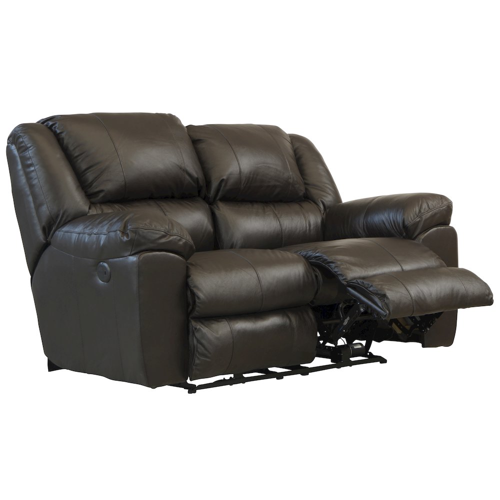 Transformer II Italian Leather Match Power Reclining Loveseat
