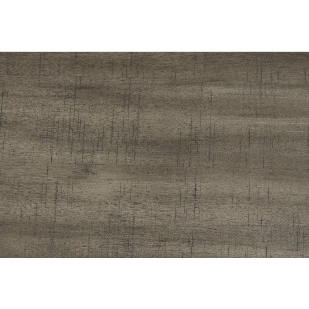 Ebret Farmhouse Two-tone Distressed Wood Dining Table, Brown and White