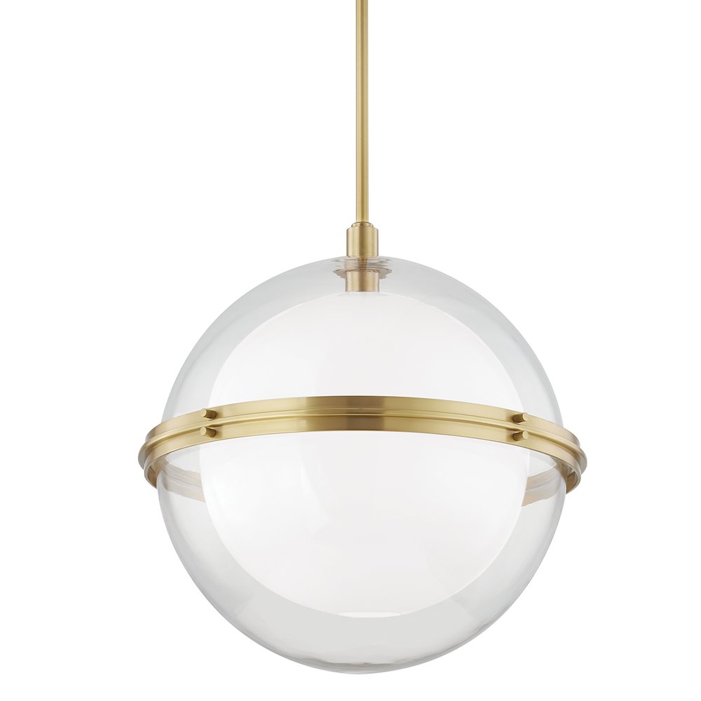 Northport Pendant, Aged Brass
