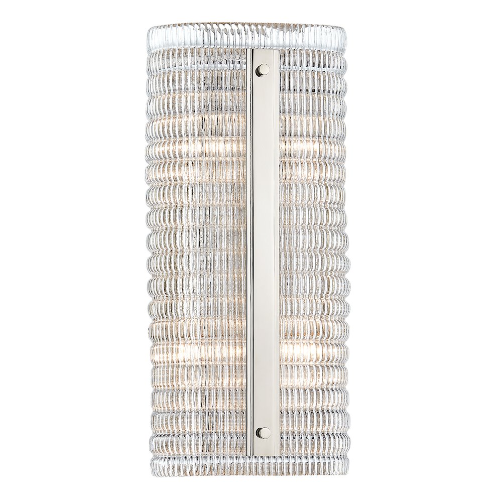 Athens Wall Sconce, Polished Nickel