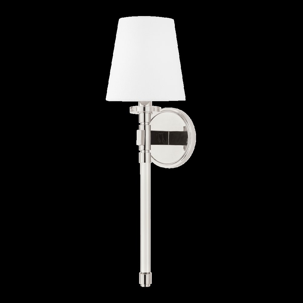 Blixen Wall Sconce, Polished Nickel