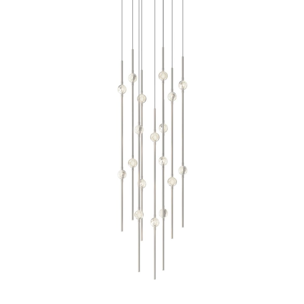 Constellation Pendant, Satin Nickel