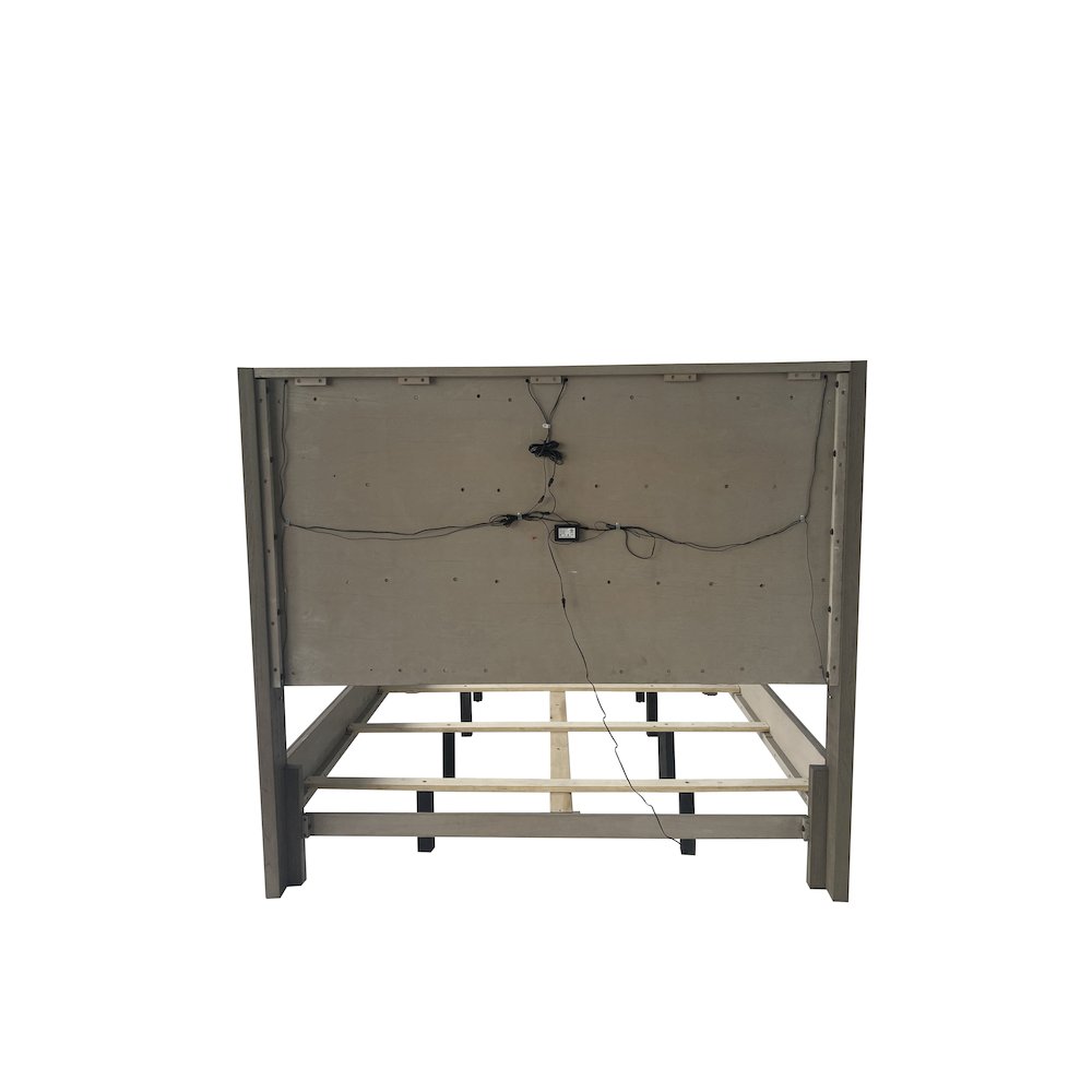 Pure Modern Bedroom King Panel Bed