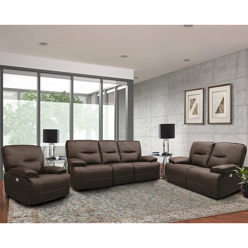 Spartacus - Chocolate Power Recliner