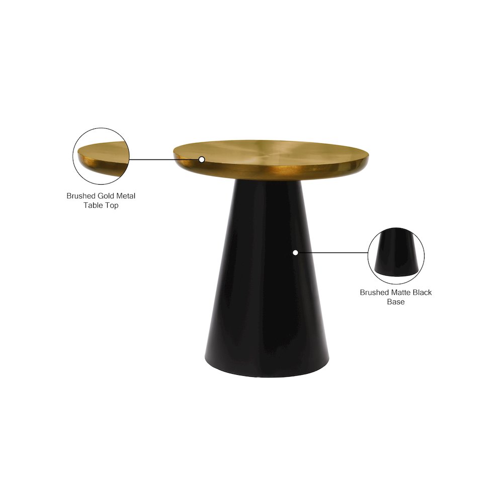 Martini Gold Iron End / Side Table