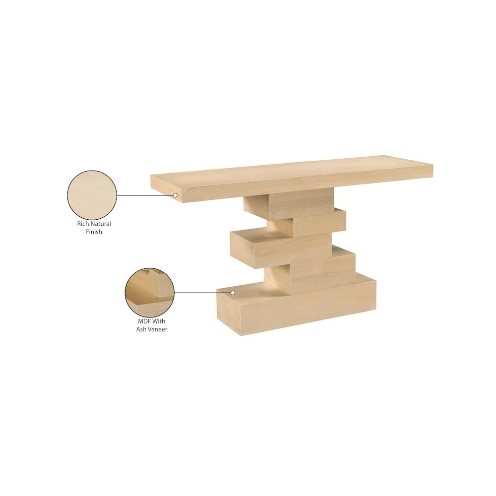 Westmount Natural Console Table