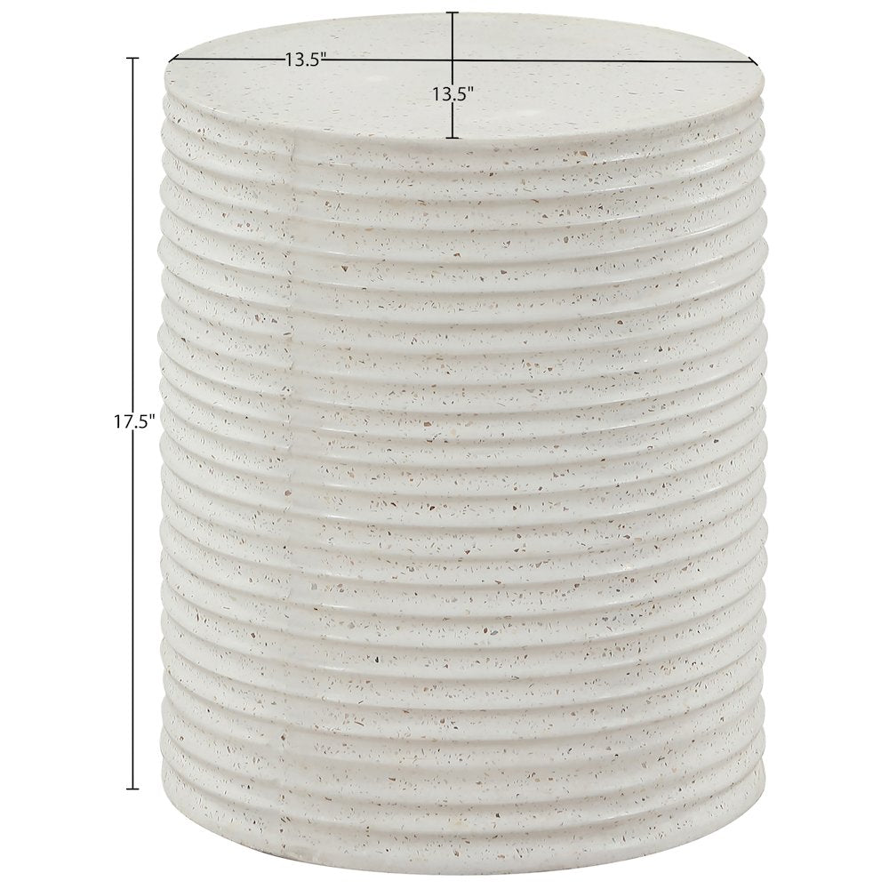 Nobi Terrazzo Concrete Indoor/Outdoor End Table