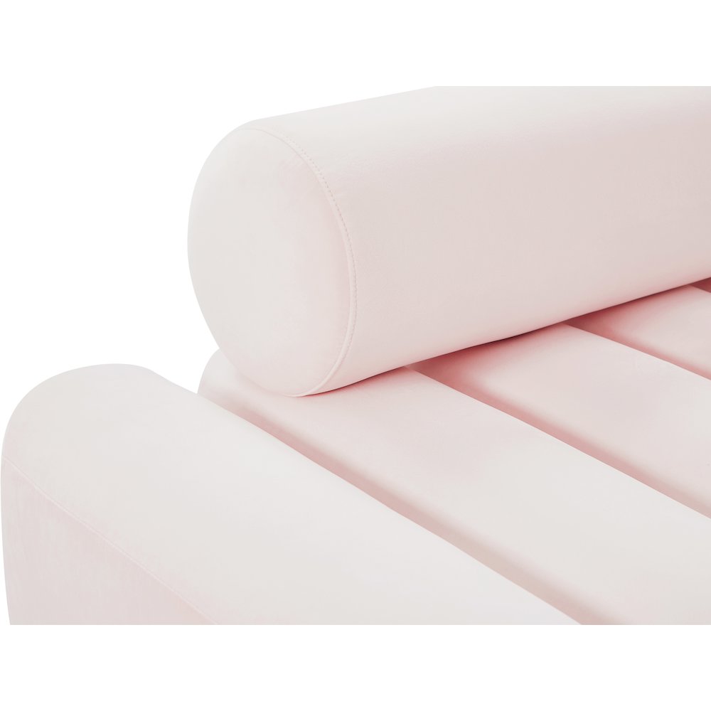 Melody Pink Velvet Chair