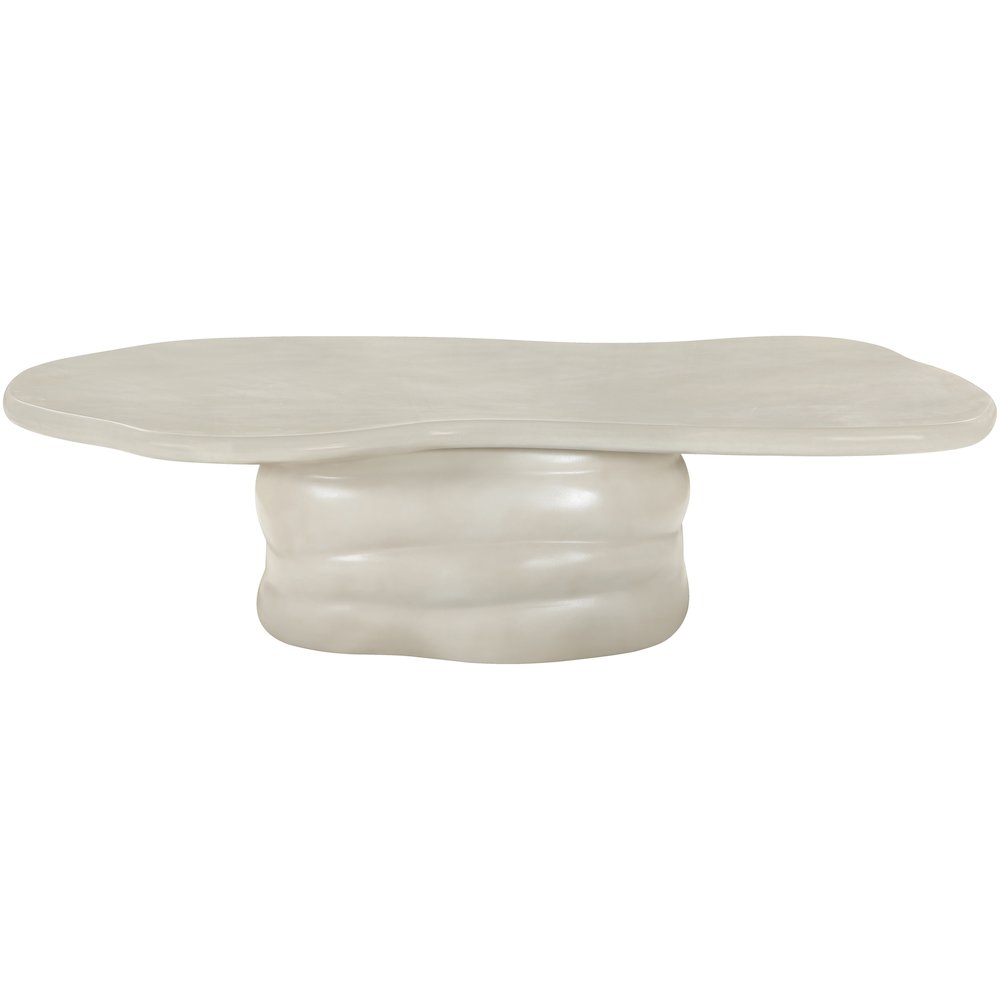 Branna Taupe Concrete Indoor/Outdoor Coffee Table