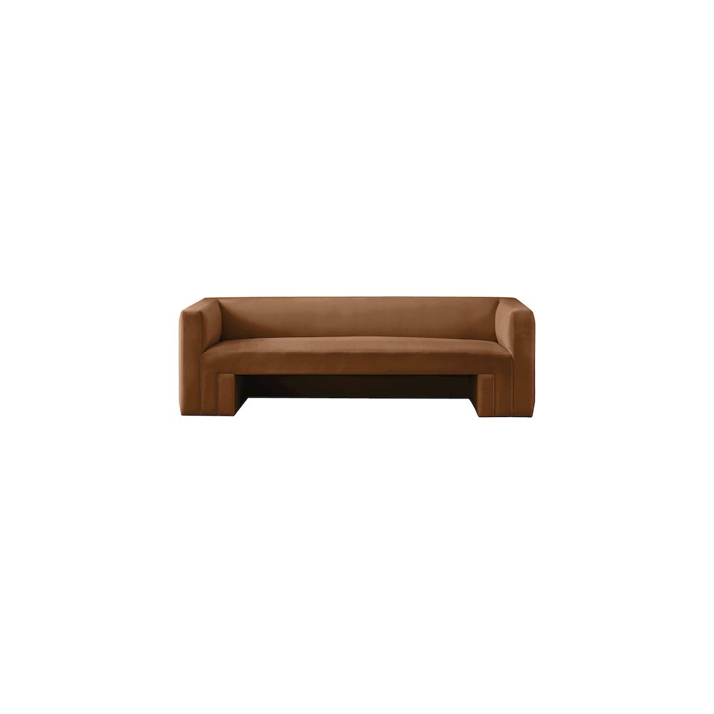 Henson Saddle Velvet Sofa