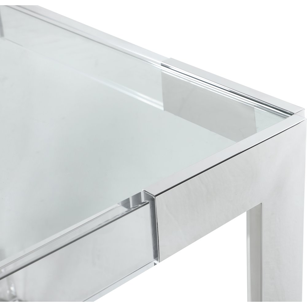 Casper Rich Chrome Dining Table