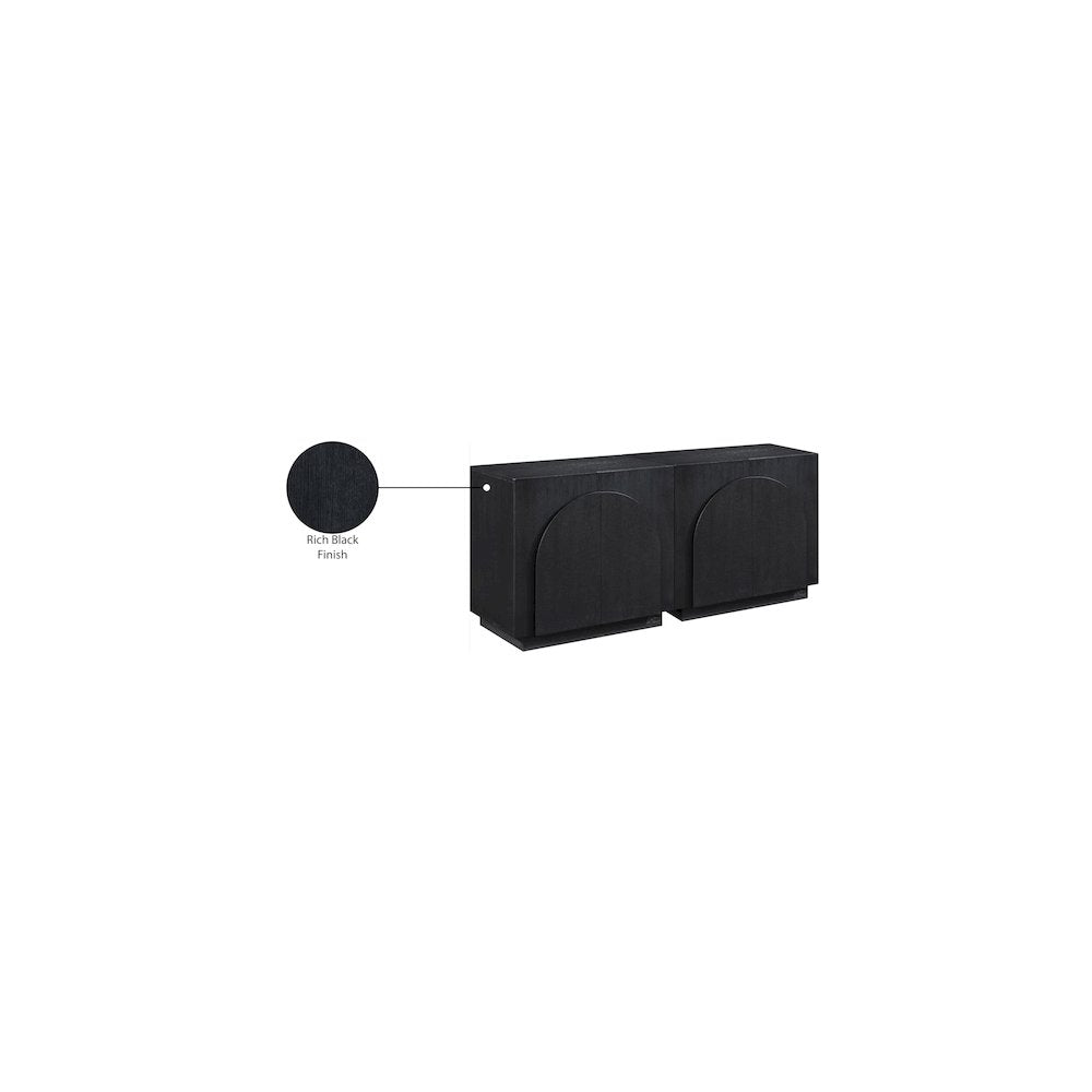 Navona Black Sideboard/Buffet