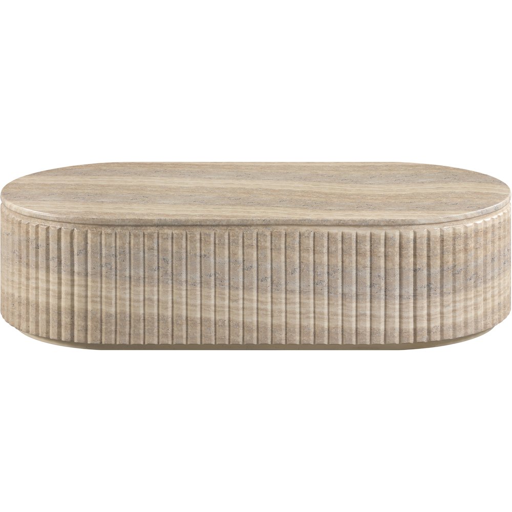 Catania Travertine Concrete Indoor/Outdoor Coffee Table