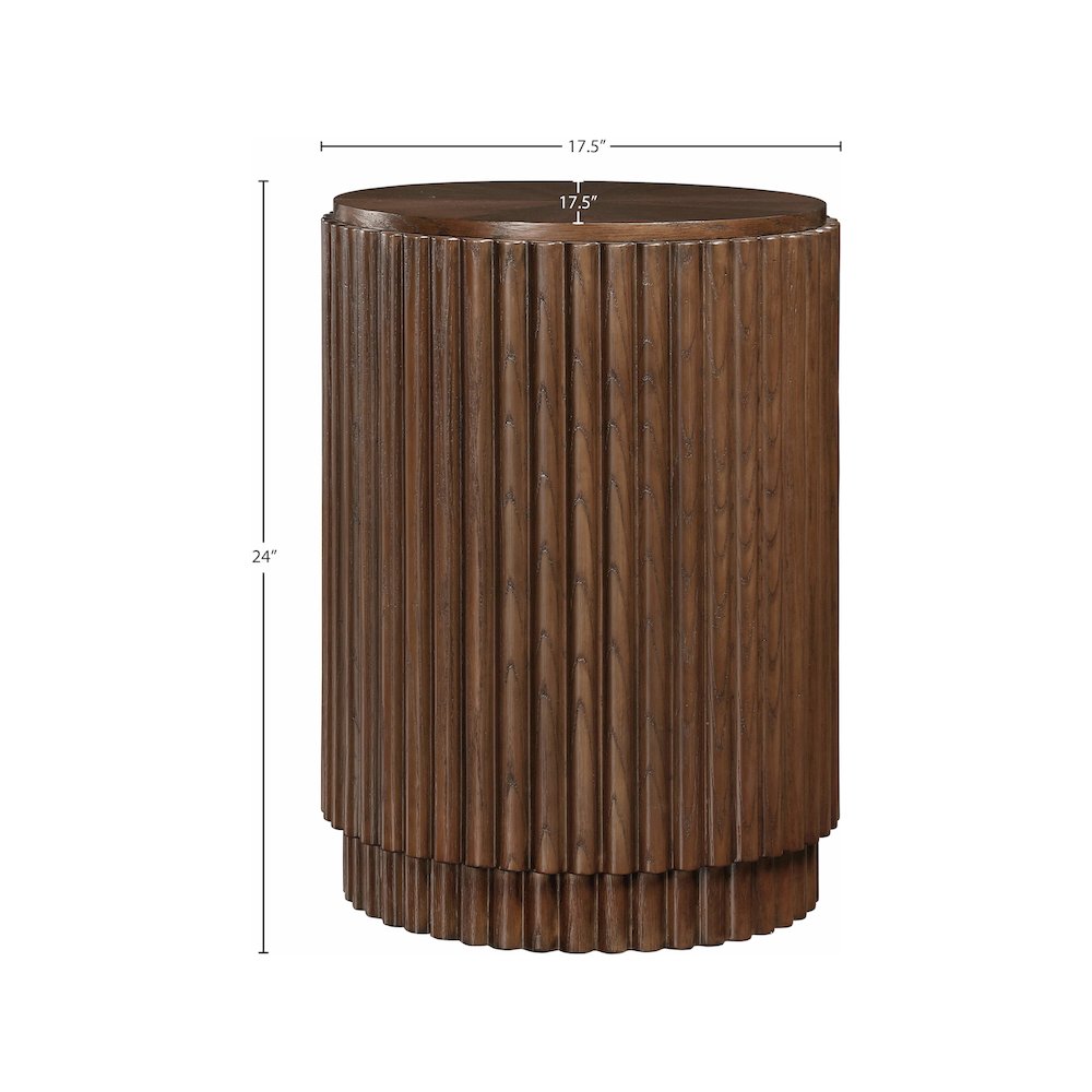 Ronin Brown End Table