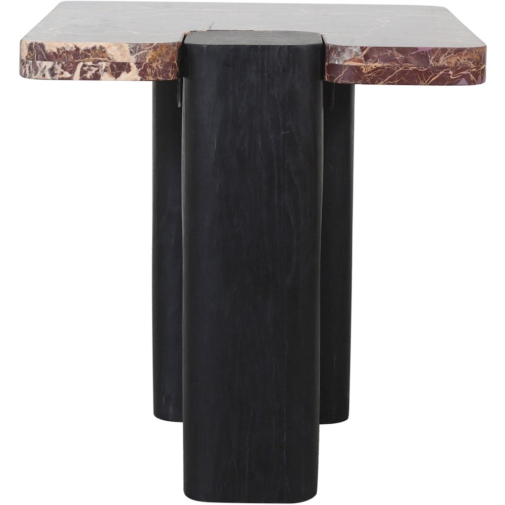 Ravenna Burgundy End Table