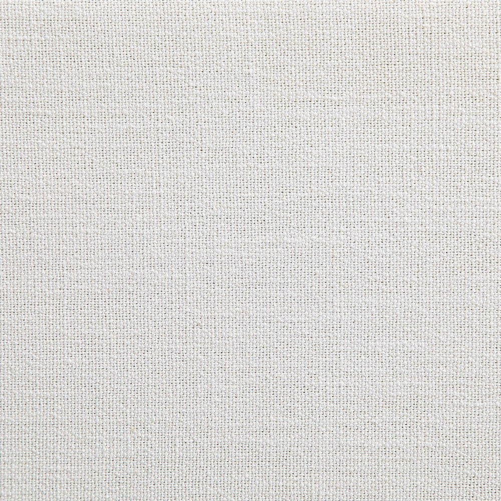 Aurin Cream Linen Textured Fabric Upholstered King Bed