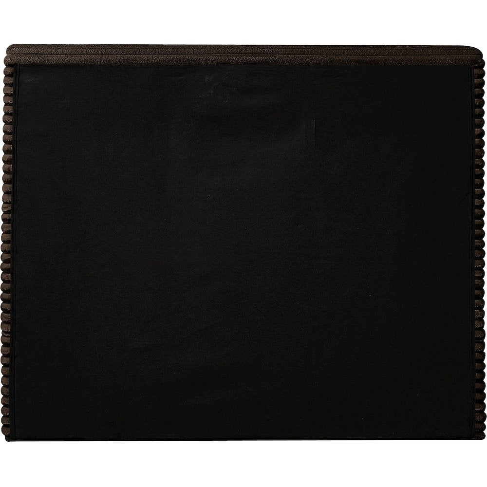 Dexter Brown Corduroy Fabric Twin Bed
