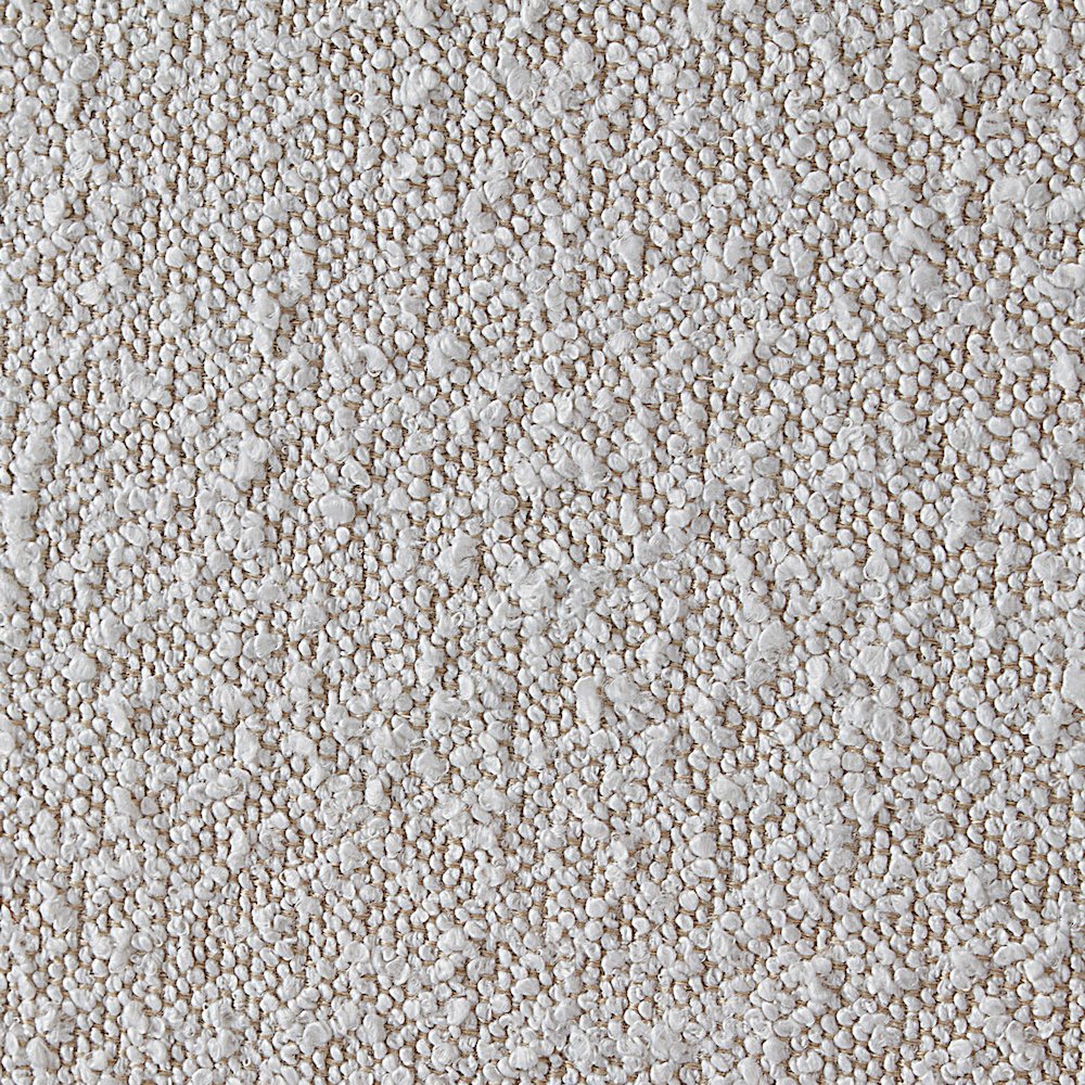 Kelly Cream Boucle Fabric Queen Bed
