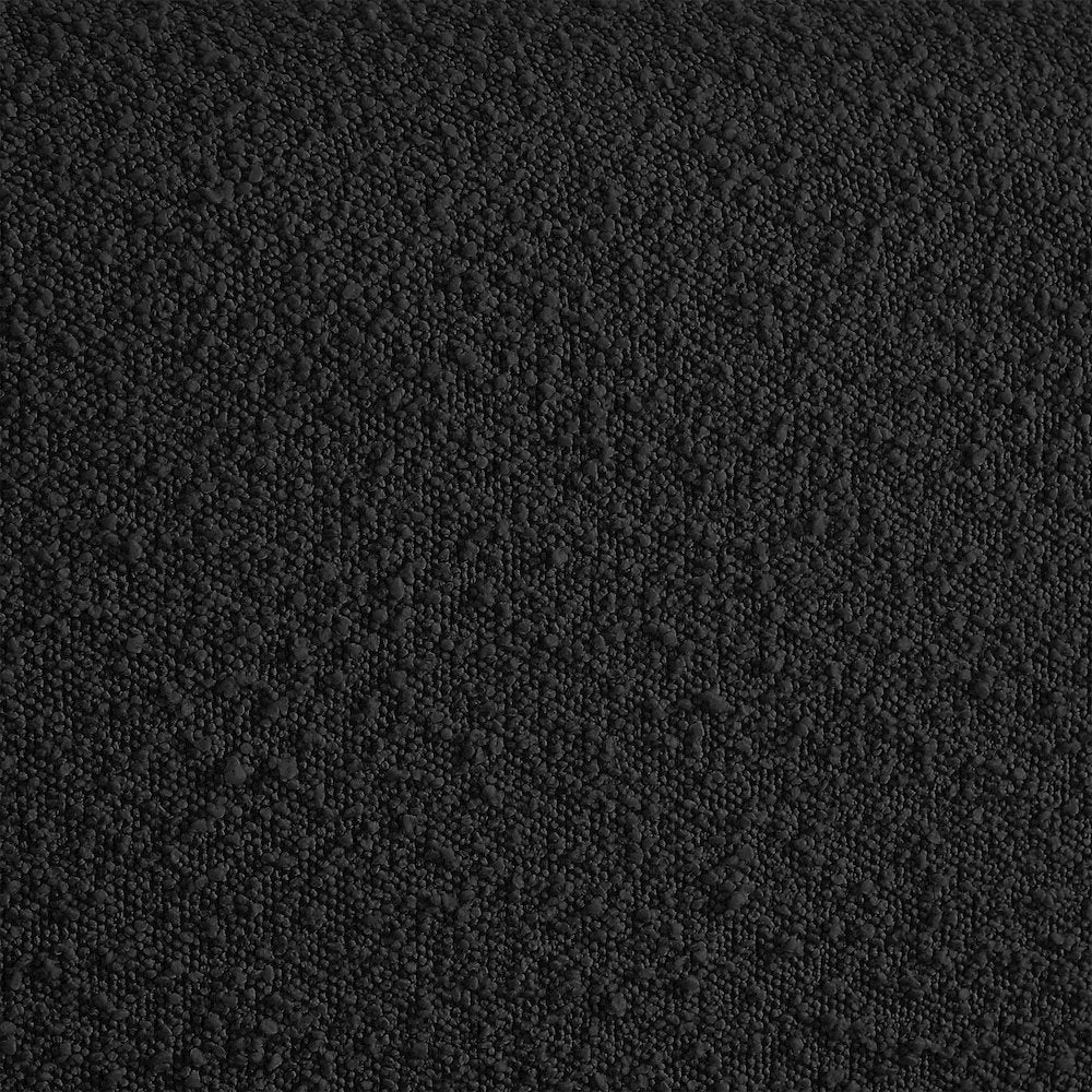 Stylus Black Boucle Fabric Full Bed