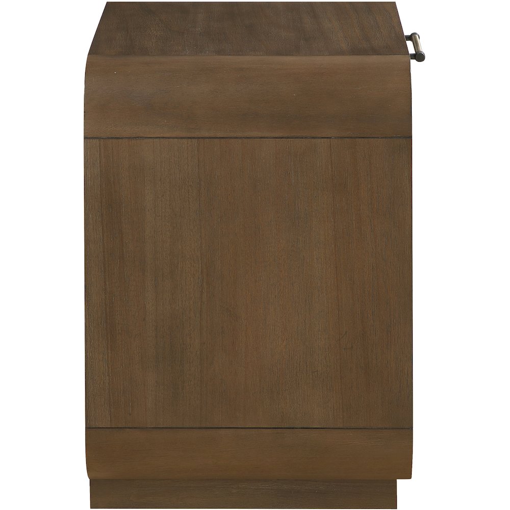 Windsor Brown Solid Wood Nightstand