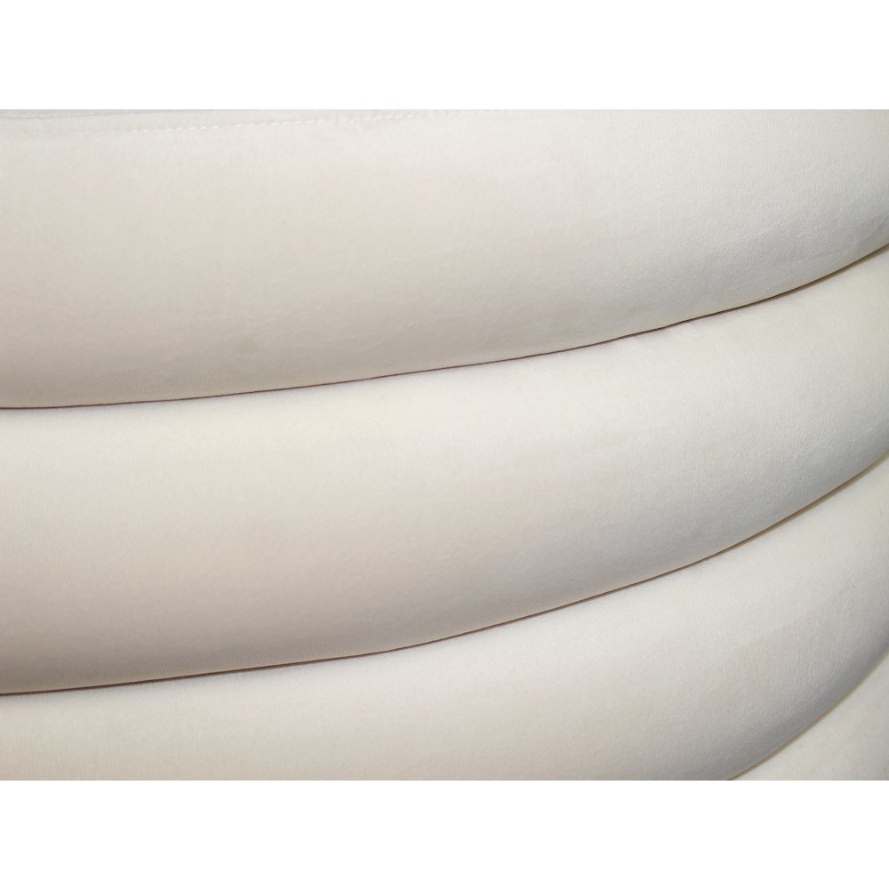 Thor Round Ottoman in Dove