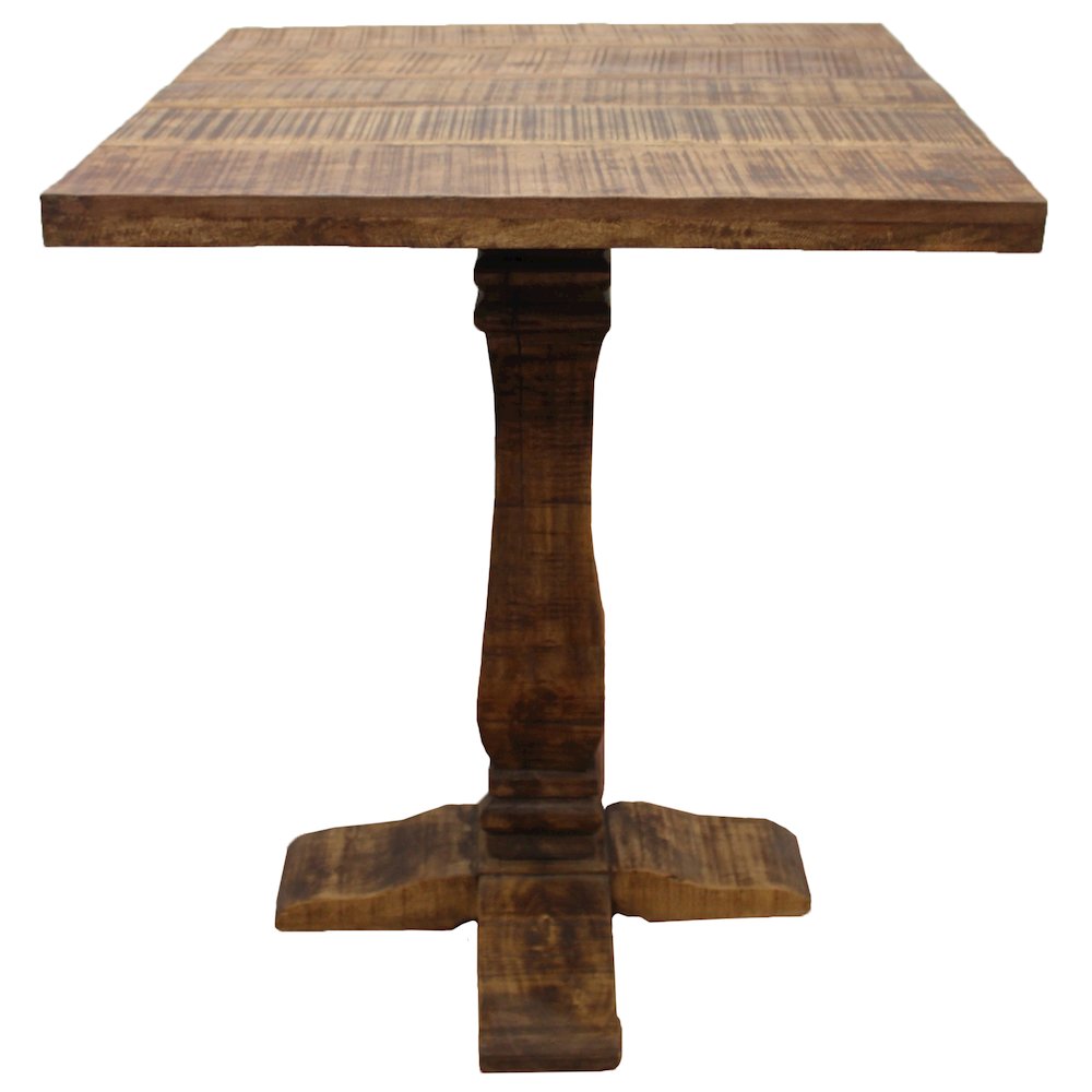 Golden Pedestal Bar Table