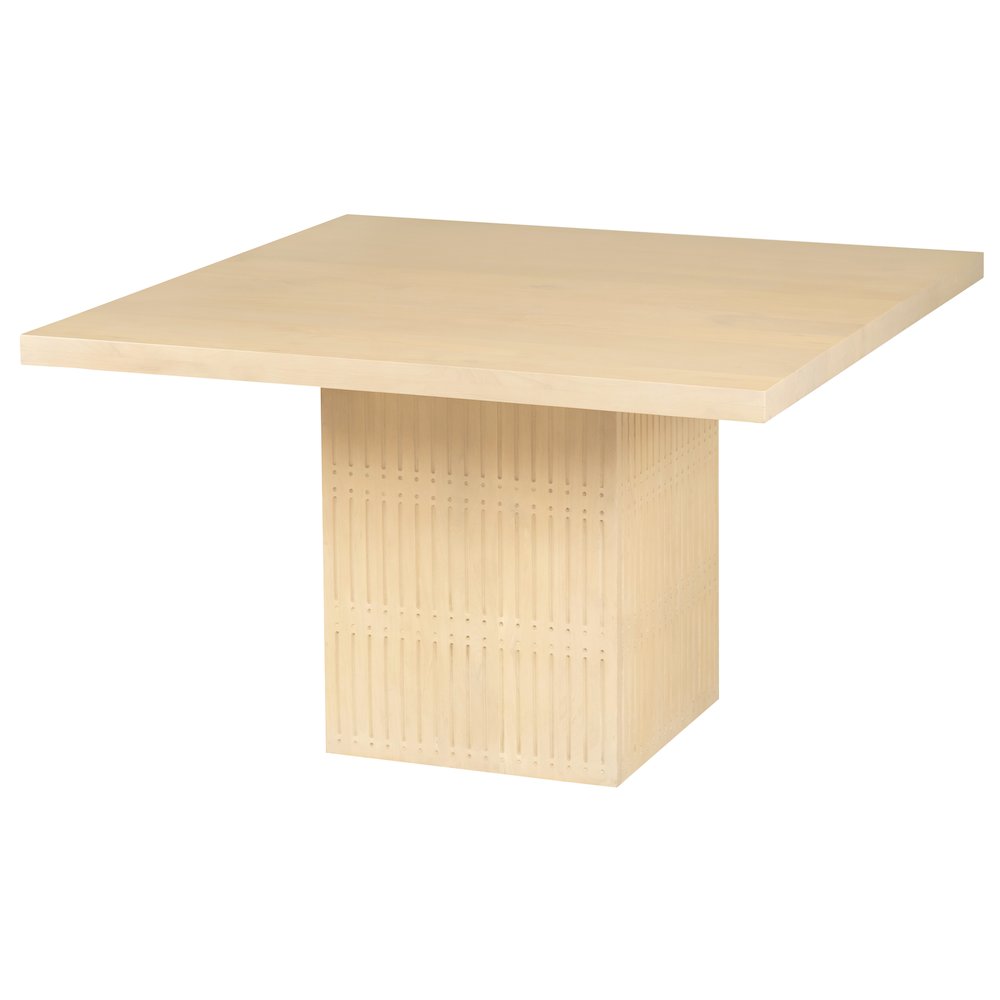 Sampson 60" Square Dining Table in Aged Natural