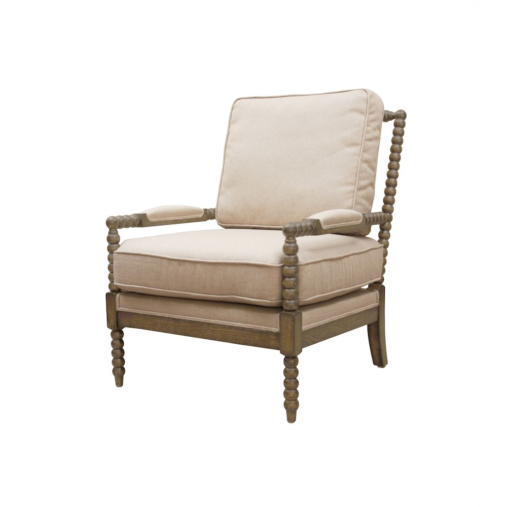 Windsor Ivory Linen Occasional Chair