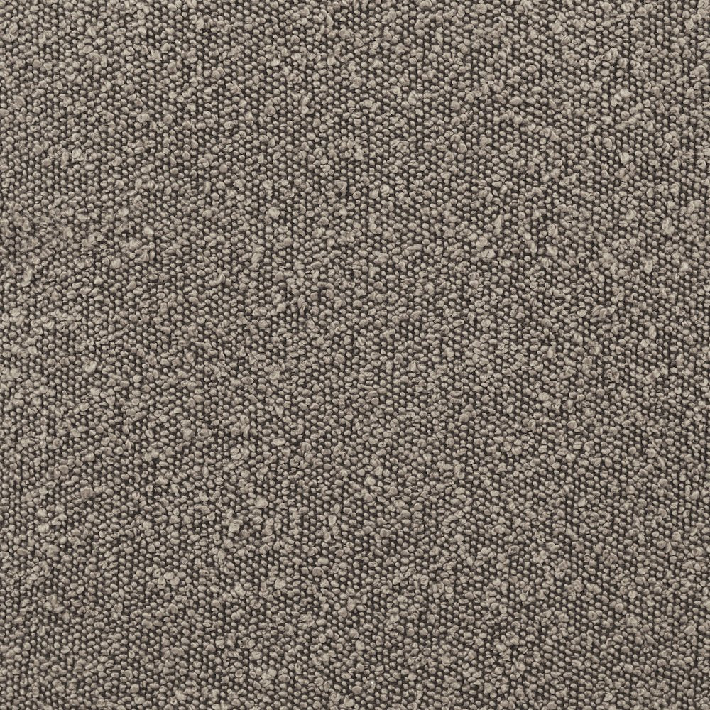 Maya Occasional Swivel Chair in Gray Boucle Fabric
