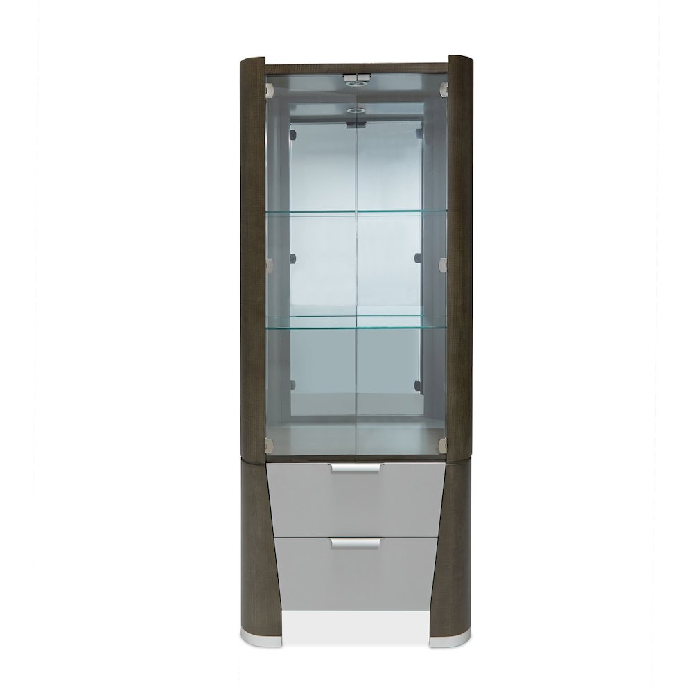 Roxbury Park Display Cabinet - Slate